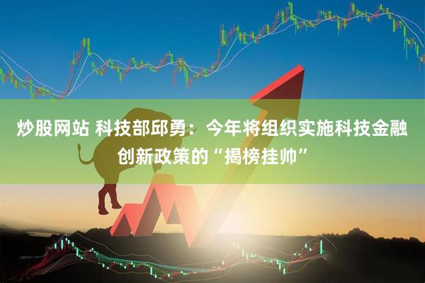 炒股网站 科技部邱勇：今年将组织实施科技金融创新政策的“揭榜挂帅”